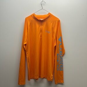 Columbia Omni shade Men's long sleeve shirt. Quarter zip. Size XL. Gently worn.